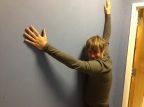 jeff on the wall